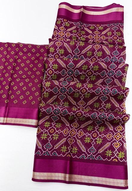 Vastrangan patola print saree surat wholesale